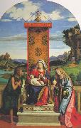 The Madonna and Child with St John the Baptist and Mary Magdalen dfg CIMA da Conegliano